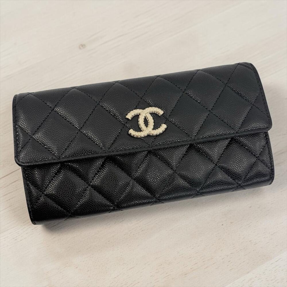Chanel Crystal CC Flap Wallet